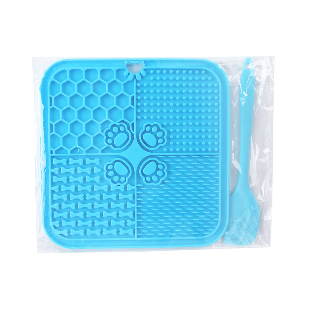 Pet suction cup lick pad