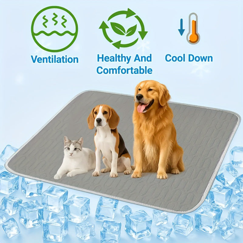 Pet Summer Cooling Ice Silk Sleeping Mat