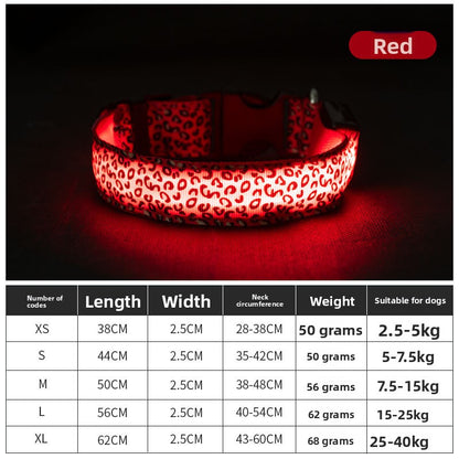 Pet supplies - Dog glowing collar