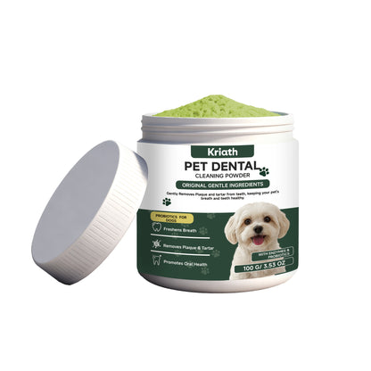 Pet Teeth Cleaning Powder for Cats and Dogs
