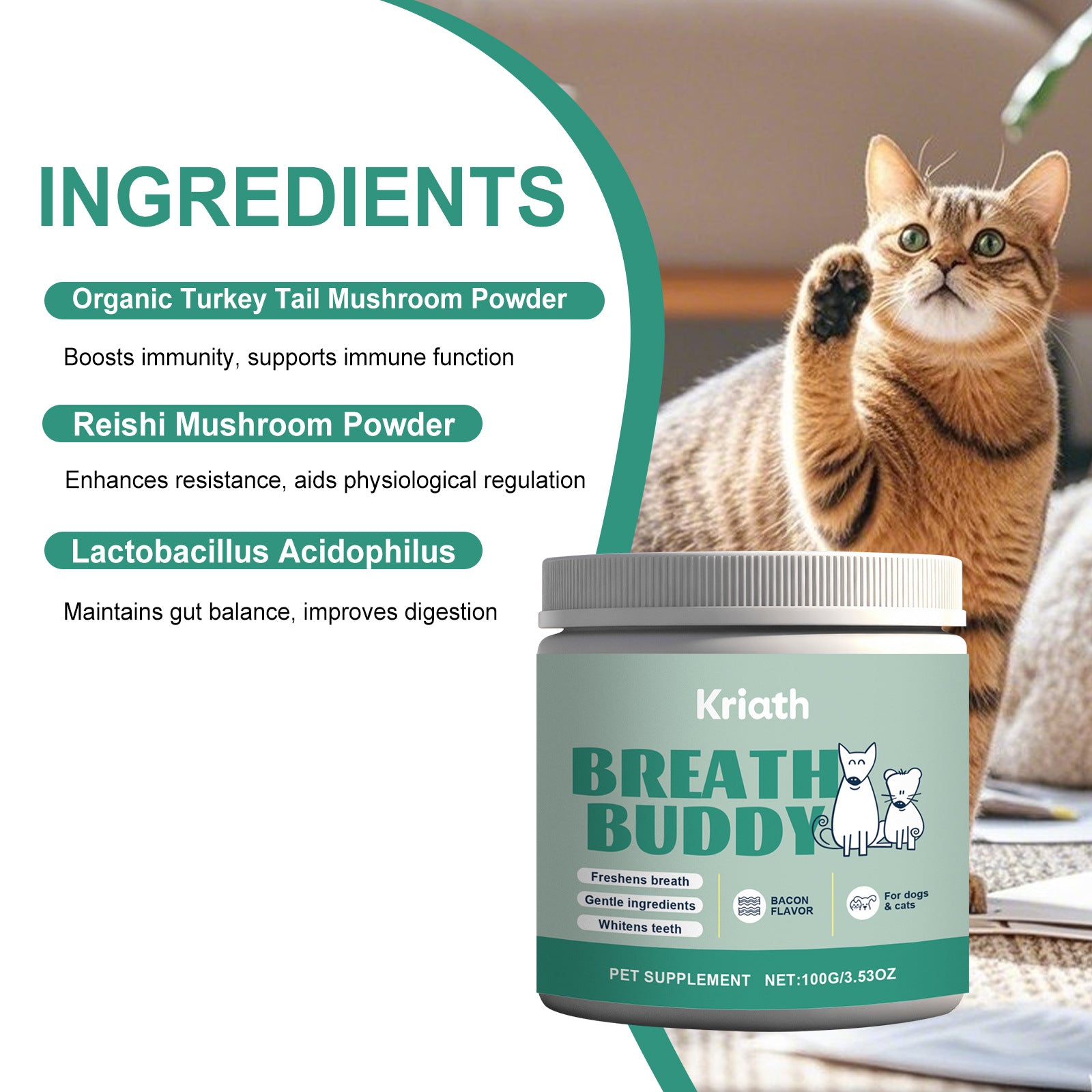 Pet Teeth Cleaning Powder