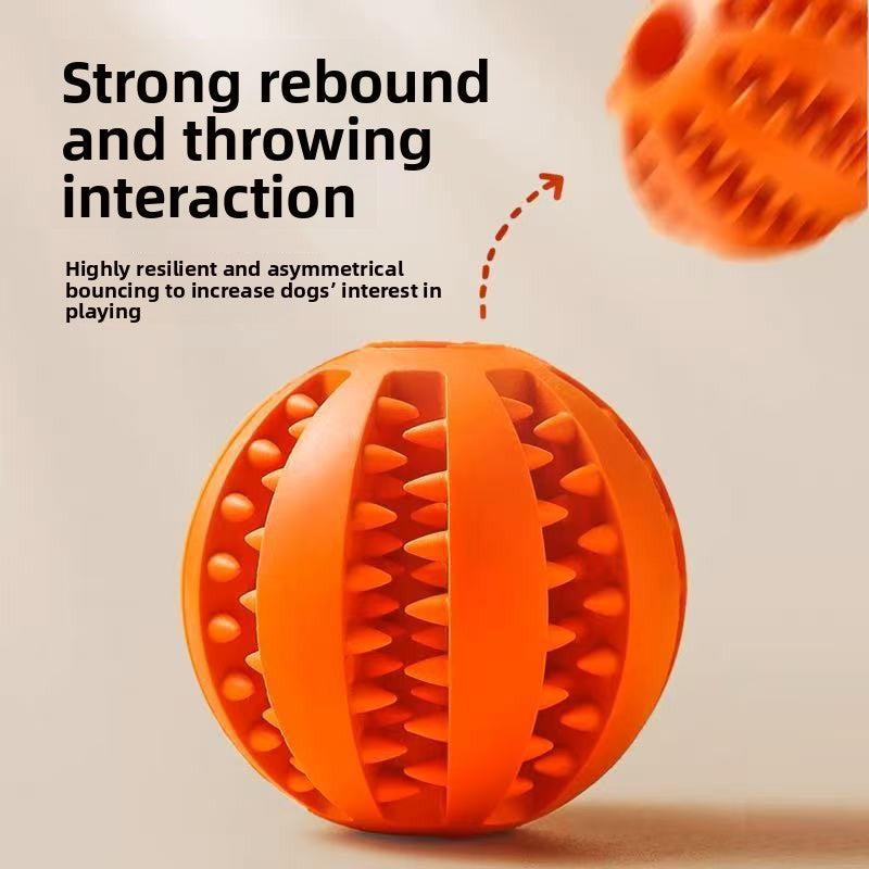 Pet teething ball