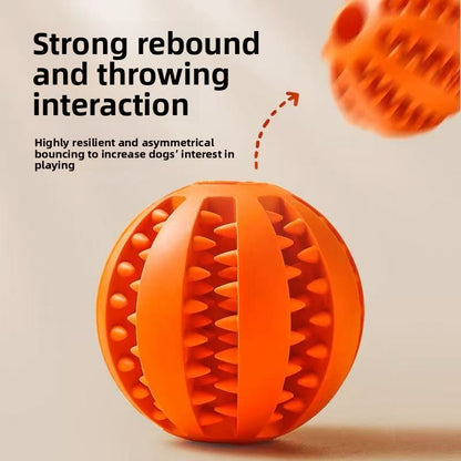 Pet teething ball