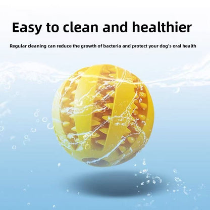 Pet teething ball