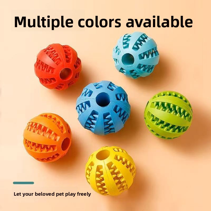 Pet teething ball
