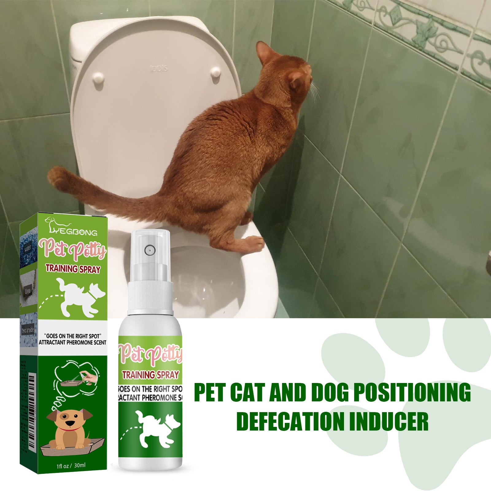 Pet Toilet Training Spray Inducer