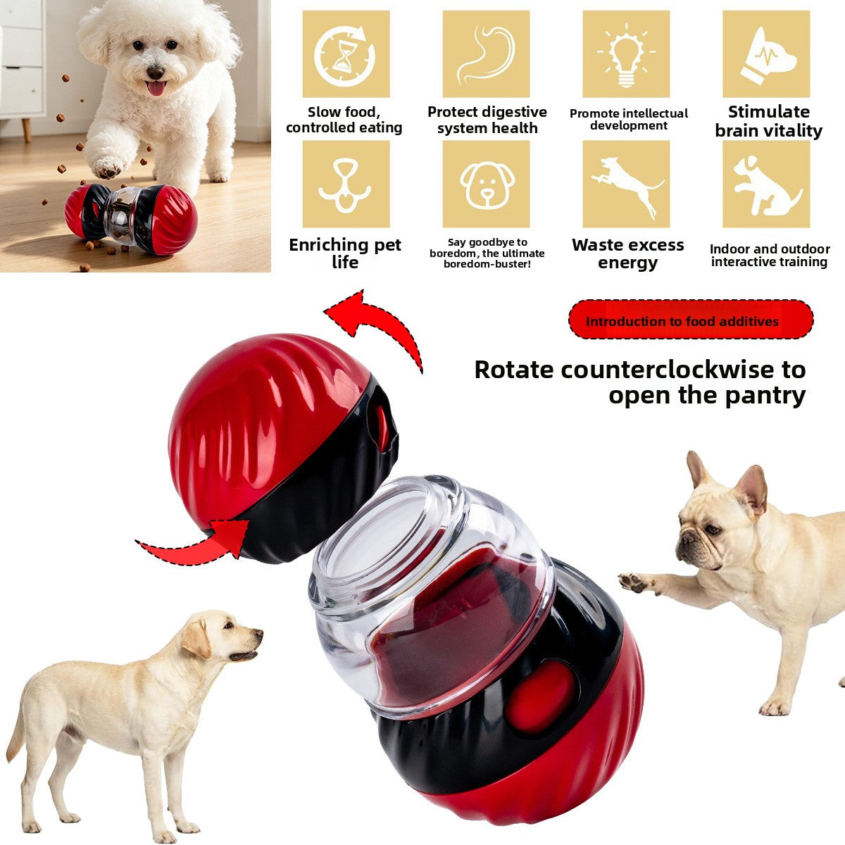 Pet toy ball