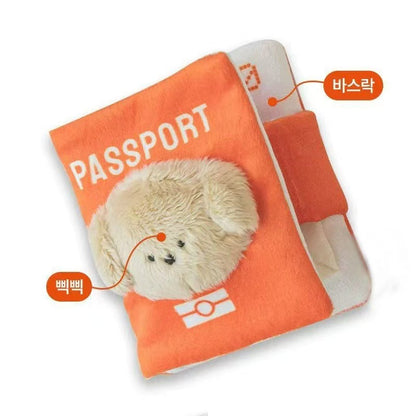 Pet toy book