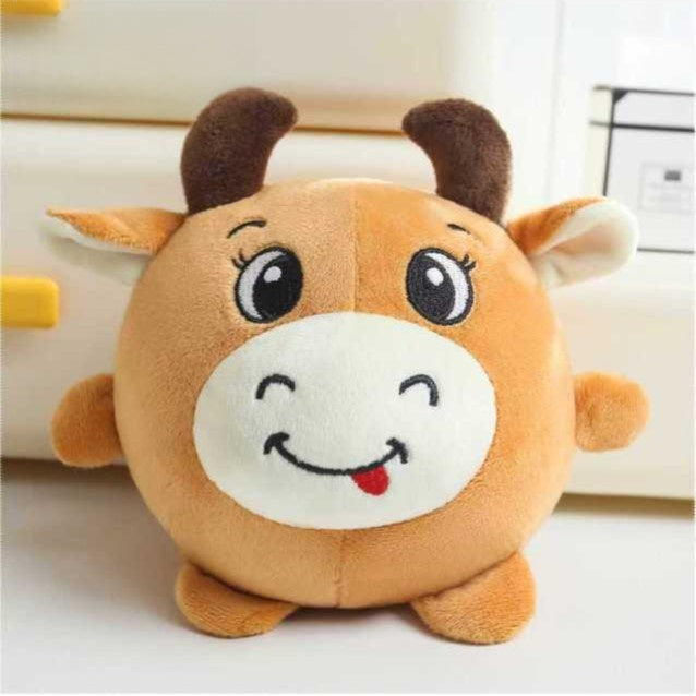 Pet toy jumping ball