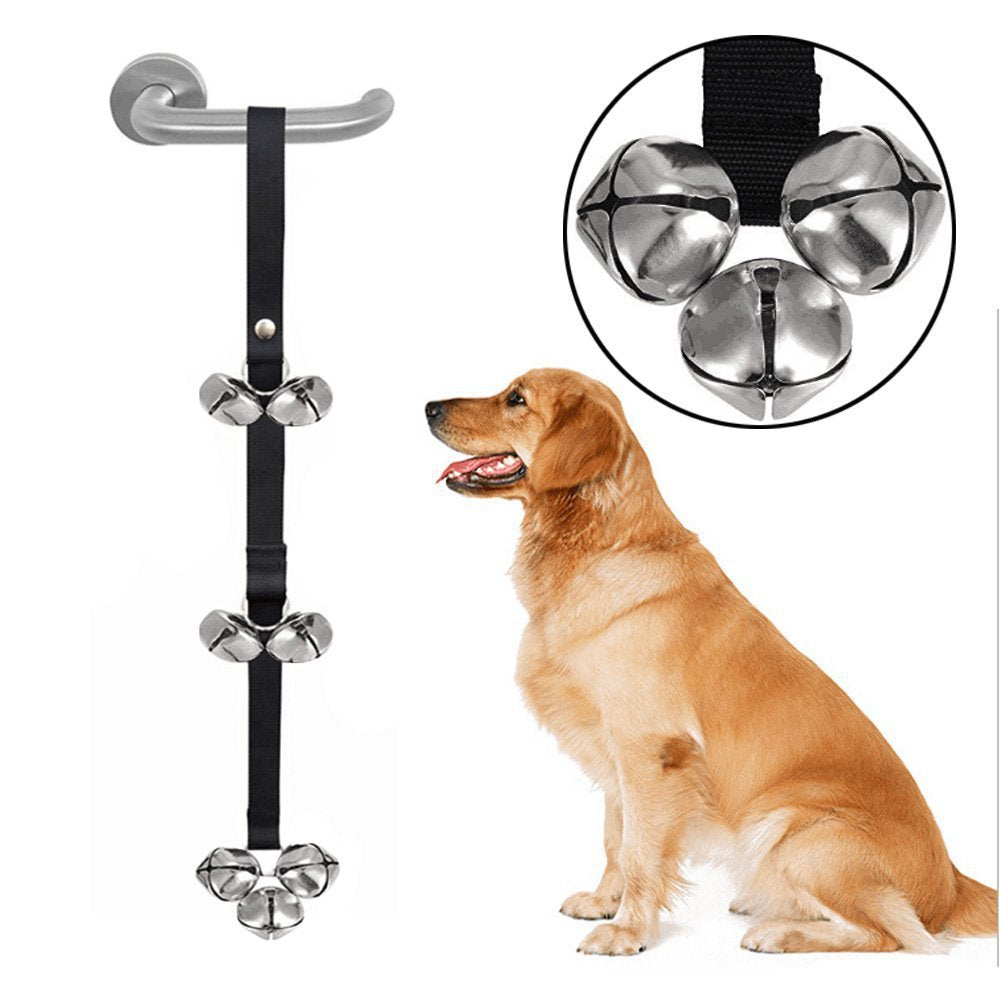 Pet Training Bell Rope with Stainless Steel Bells