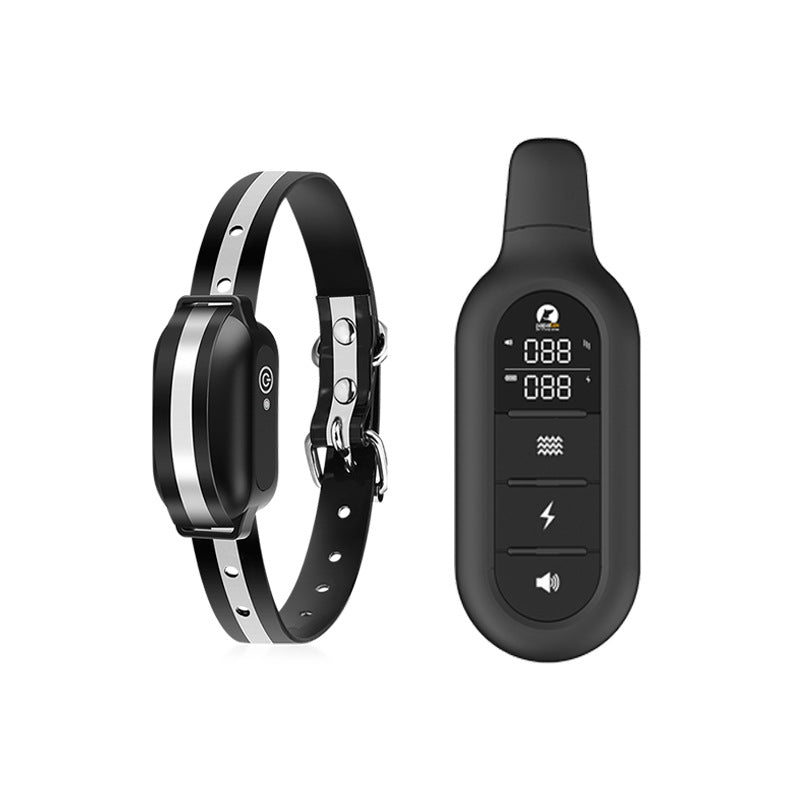Pet training remote control dog trainer collar electric shock waterproof dog trainer bark stopper training supplies