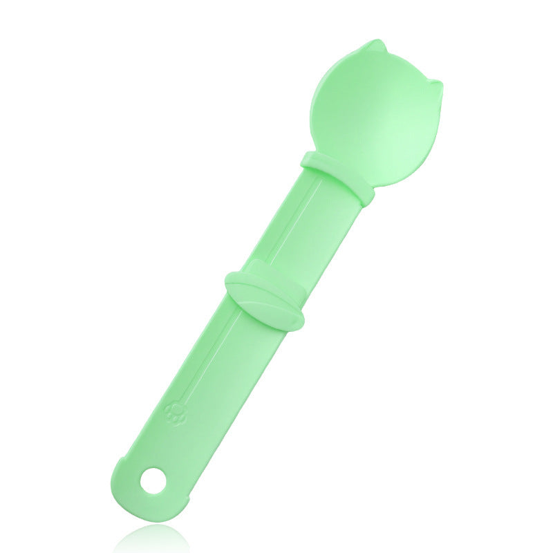 Pet Treat Dispenser Feeding Spoon