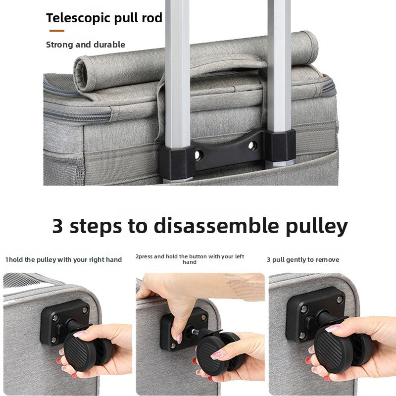Pet trolley case