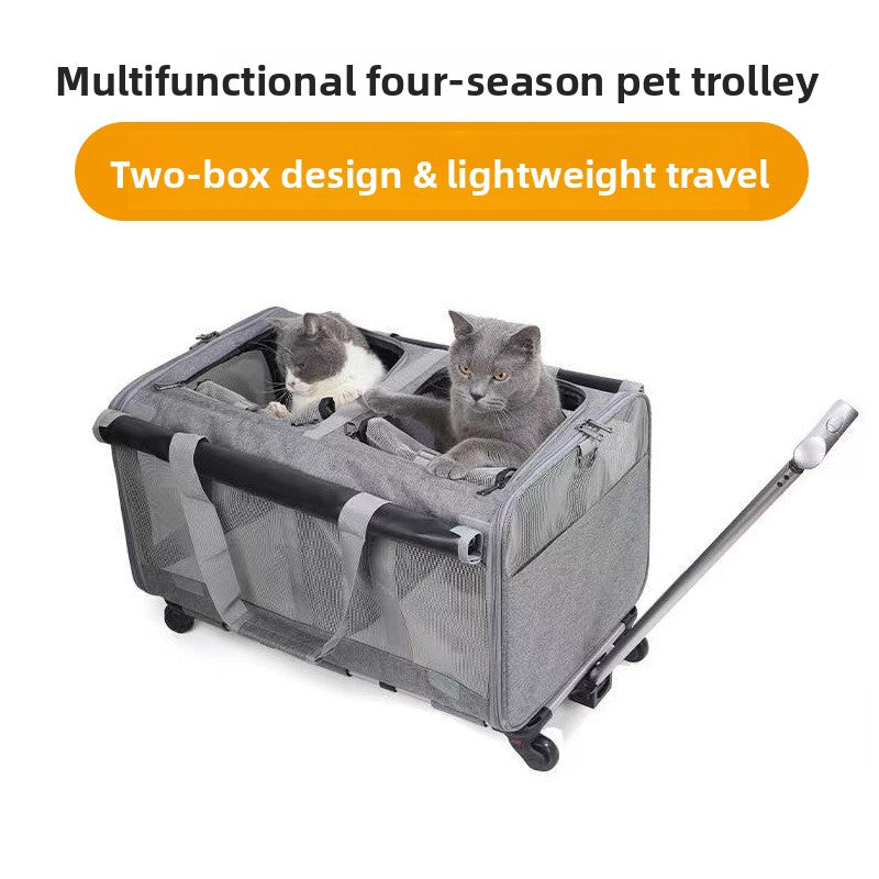 Pet trolley case
