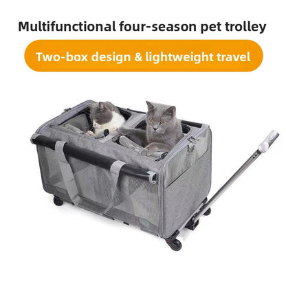 Pet trolley case