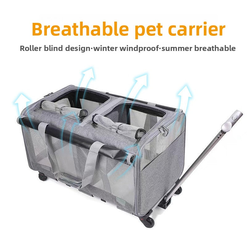 Pet trolley case