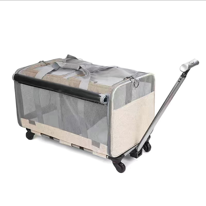 Pet trolley case