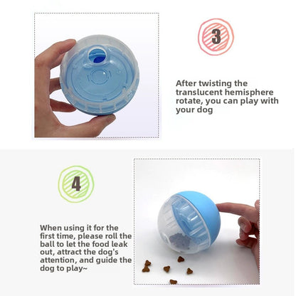 Pet Tumbler Food Dispensing Toy Ball