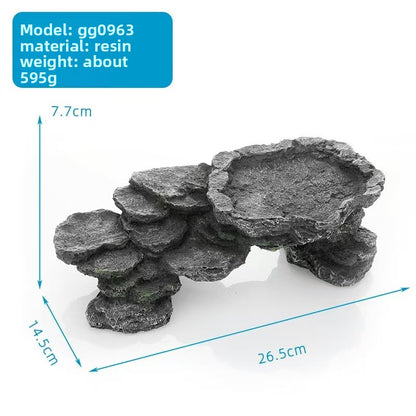 Pet turtle sun terrace