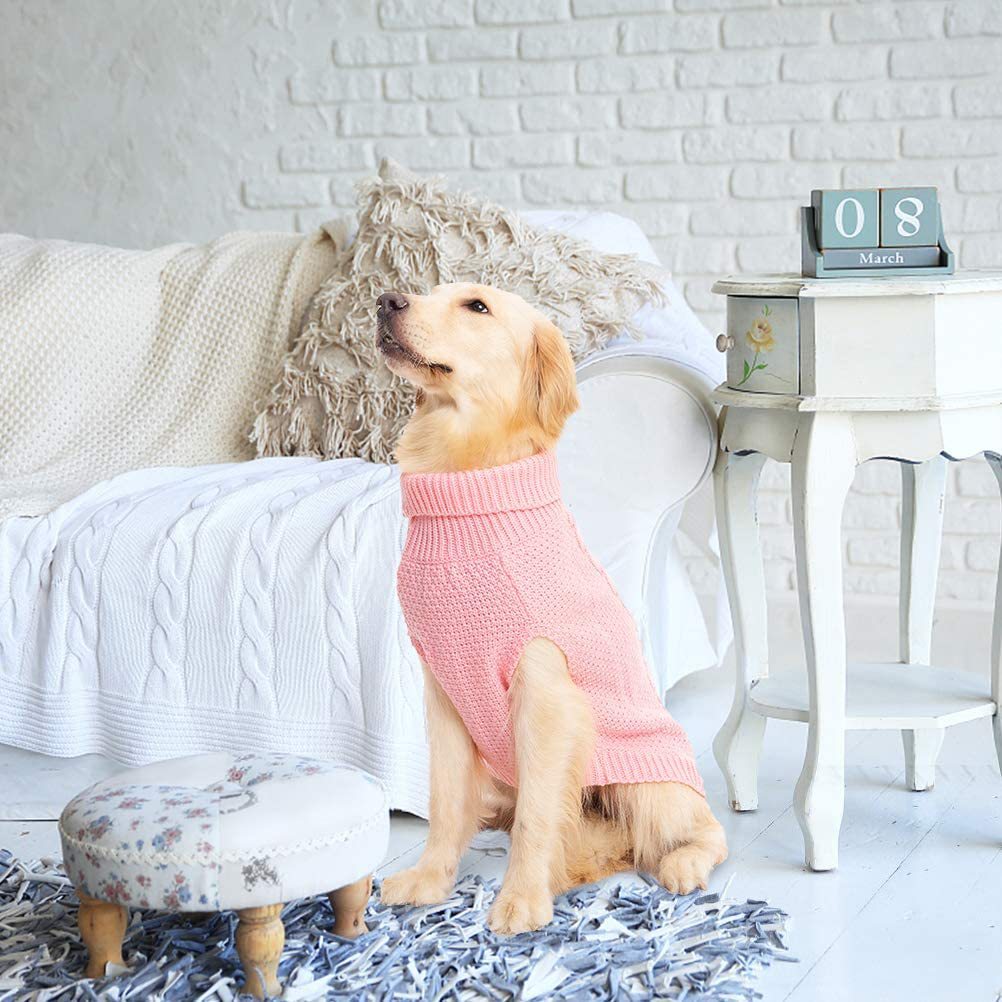 Pet Twisted Rope sweater