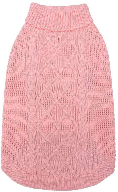 Pet Twisted Rope sweater