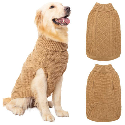 Pet Twisted Rope sweater