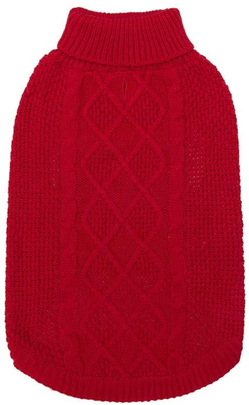 Pet Twisted Rope sweater