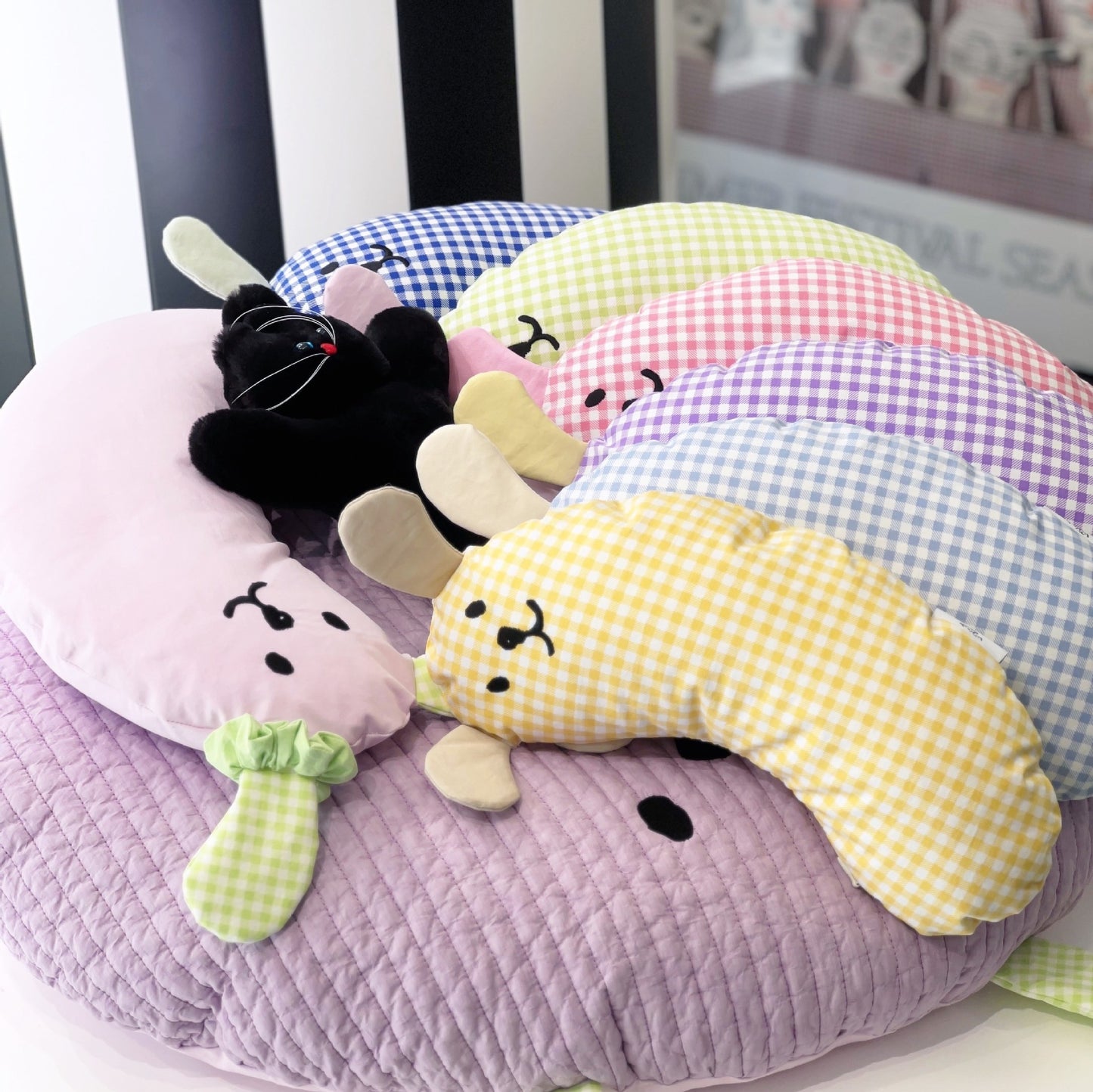 Pet U-shaped washable pillow