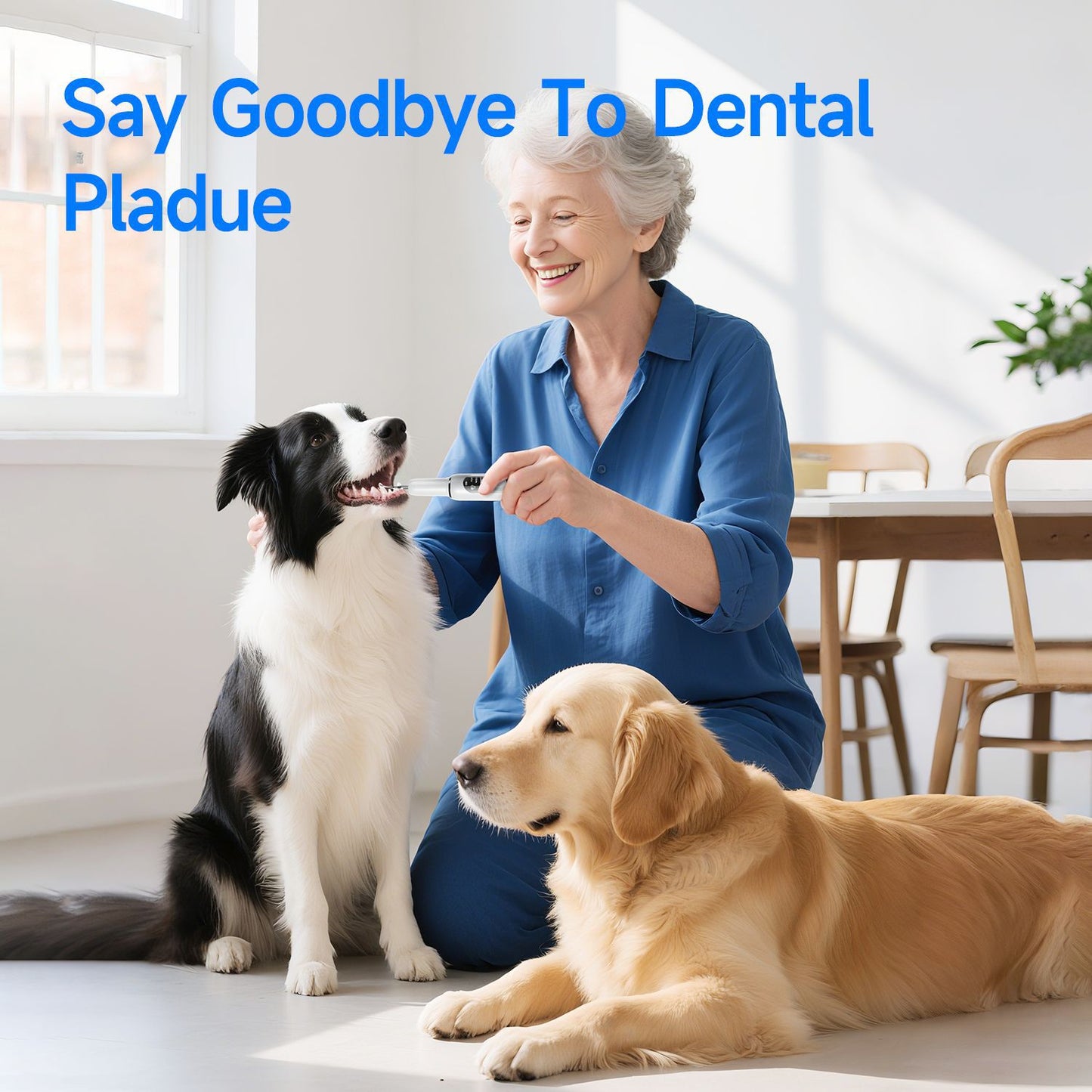 Pet ultrasonic calculus removal dental cleaner