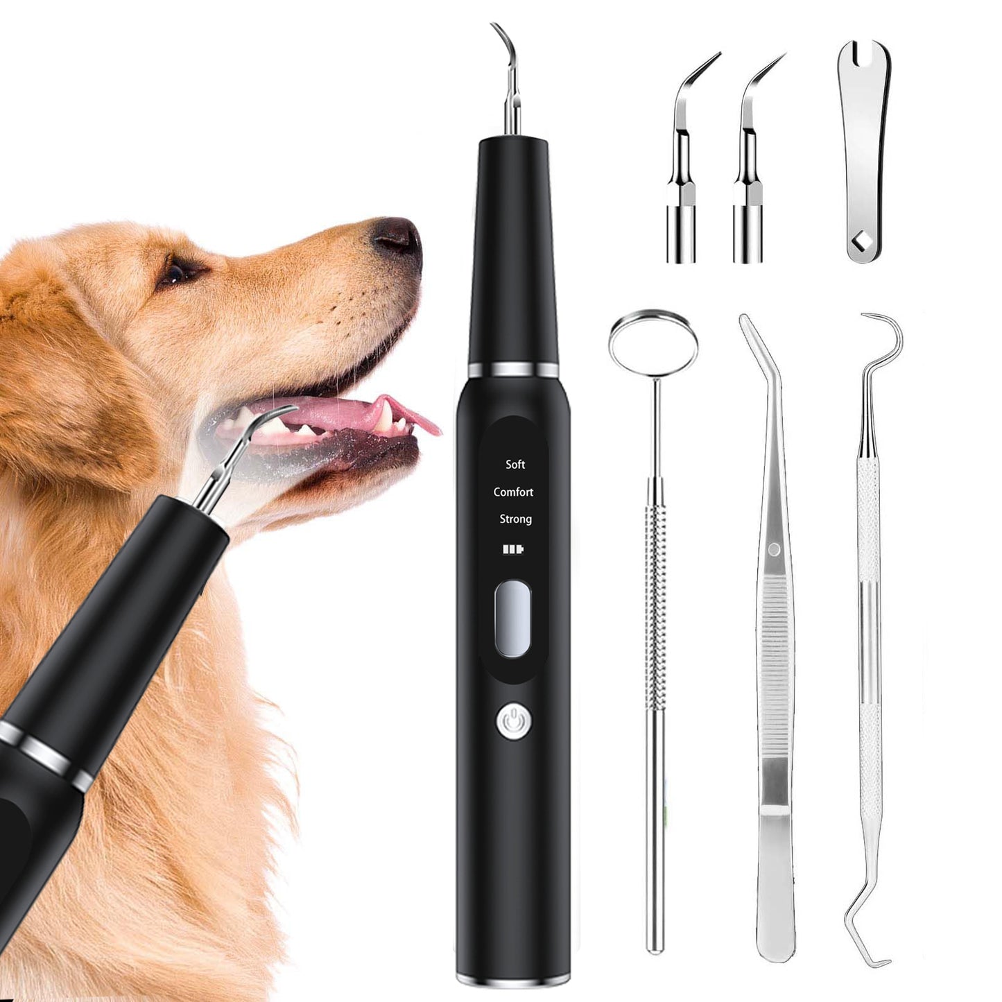 Pet ultrasonic toothbrush