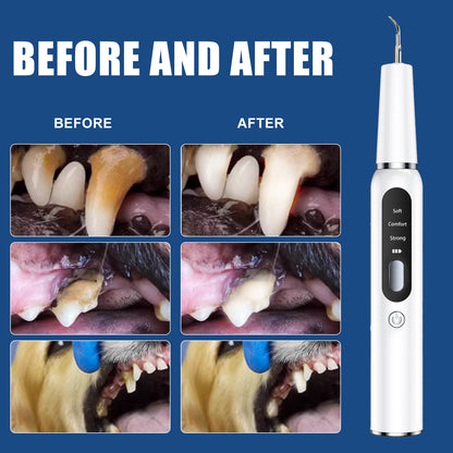 Pet ultrasonic toothbrush