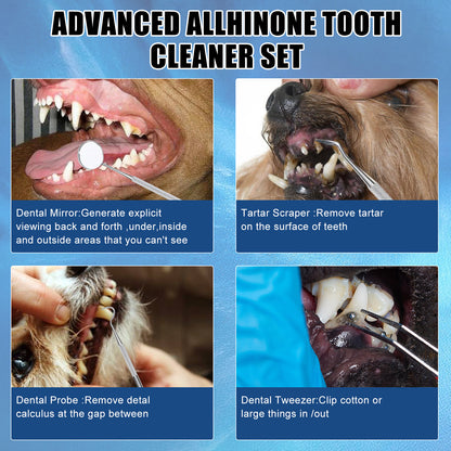 Pet ultrasonic toothbrush