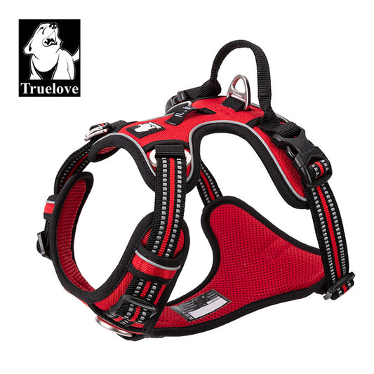 Pet vest-style leash