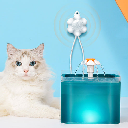 Pet water dispenser sensor
