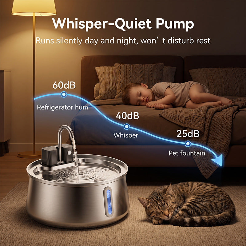 Pet water fountain
