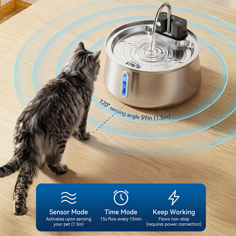 Pet water fountain