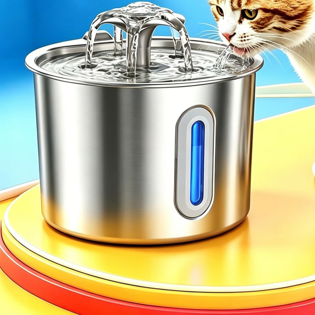 Pet water fountain