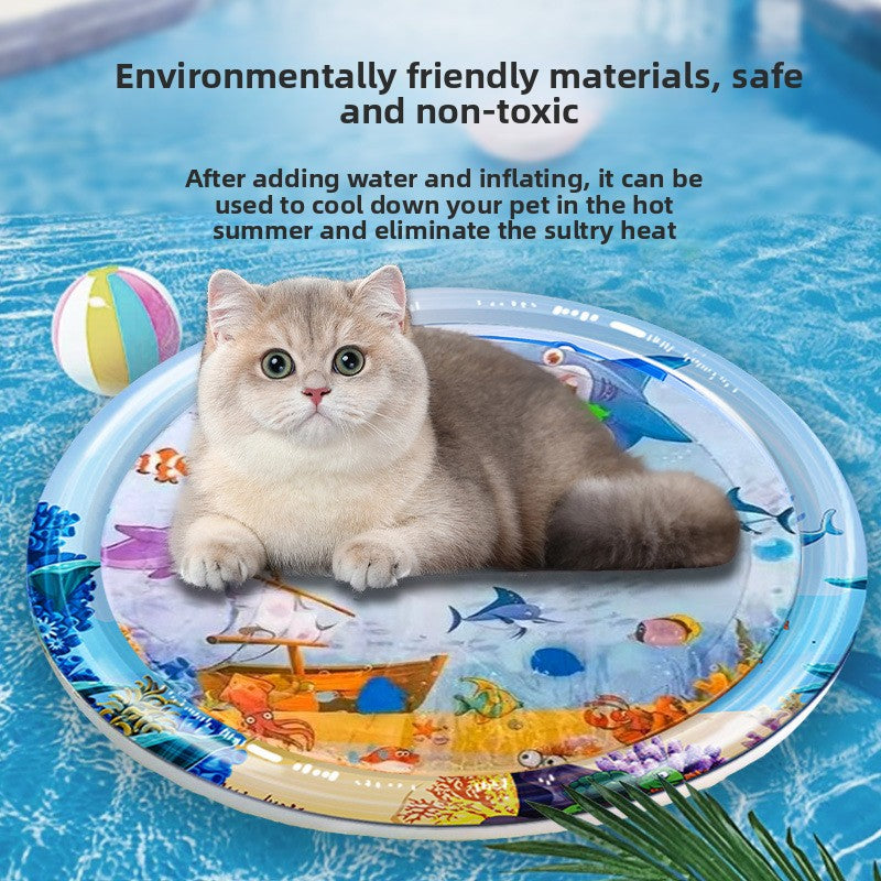 Pet water mat