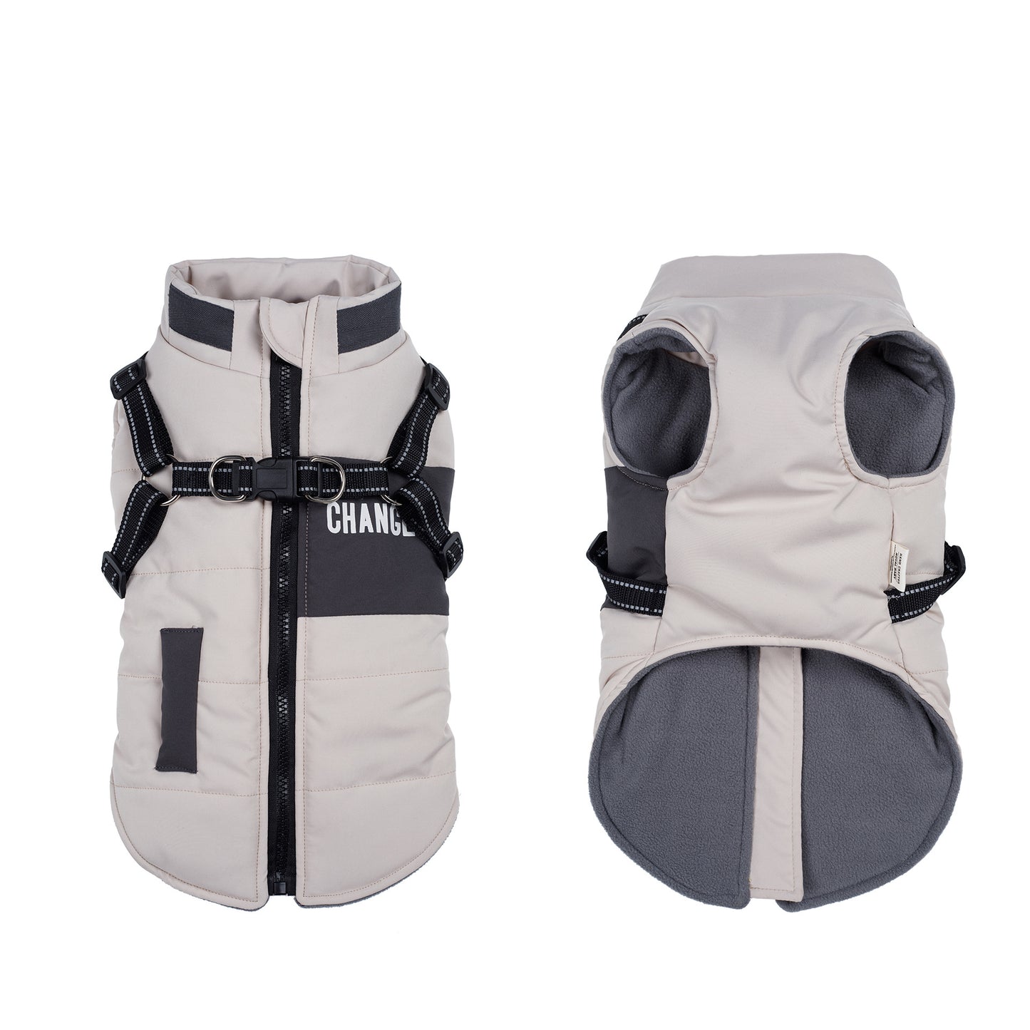 Pet windproof collar cotton coat