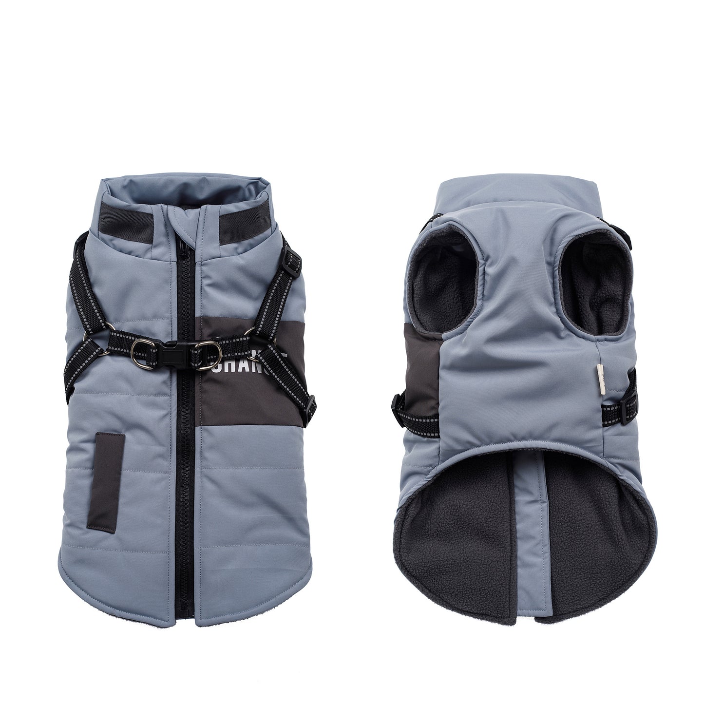 Pet windproof collar cotton coat