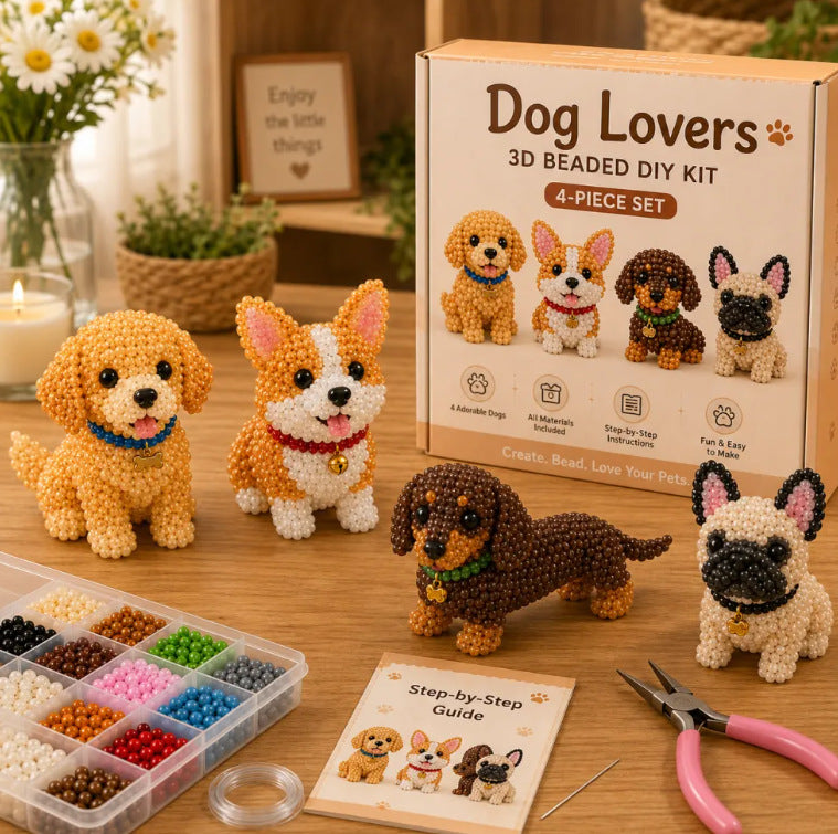Petite 3D Beaded Animal Craft Kit