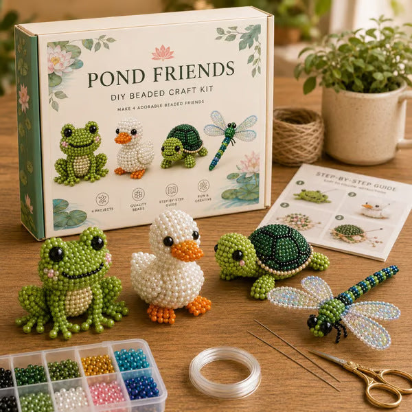 Petite 3D Beaded Animal Craft Kit