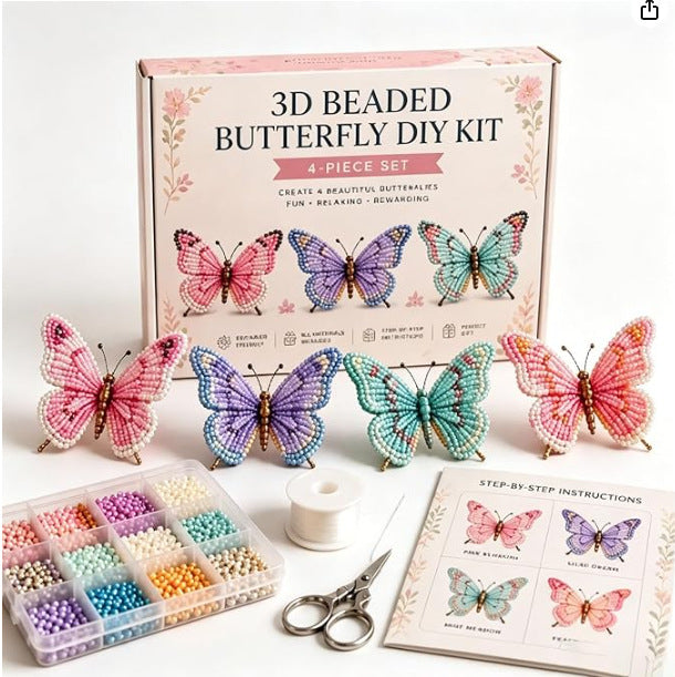 Petite 3D Beaded Animal Craft Kit