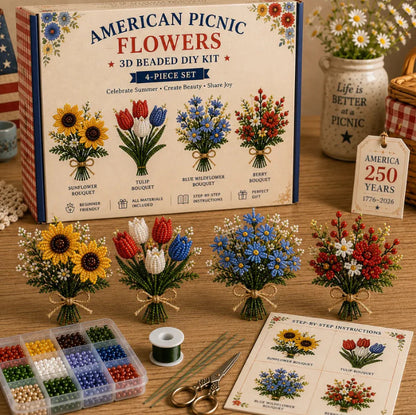 Petite 3D Beaded Animal Craft Kit