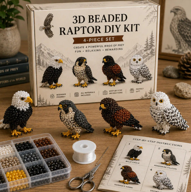 Petite 3D Beaded Animal Craft Kit