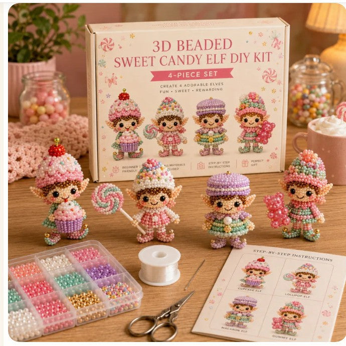 Petite 3D Beaded Animal Craft Kit