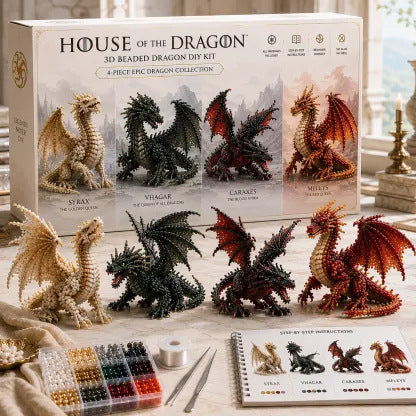 Petite 3D Beaded Animal Craft Kit