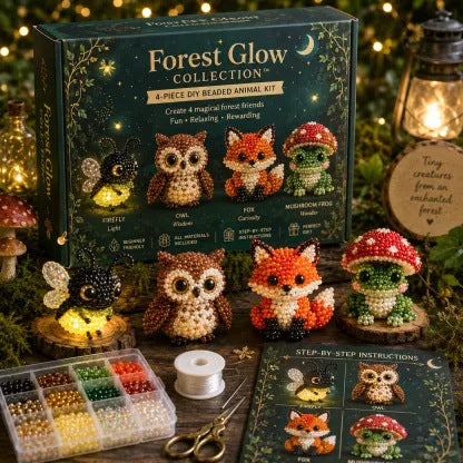 Petite 3D Beaded Animal Craft Kit