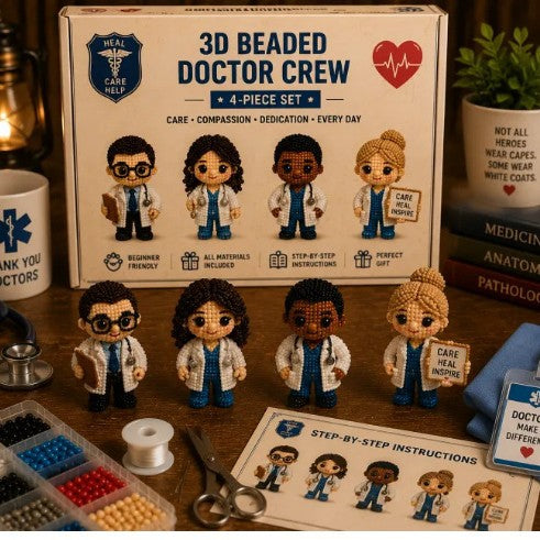 Petite 3D Beaded Animal Craft Kit