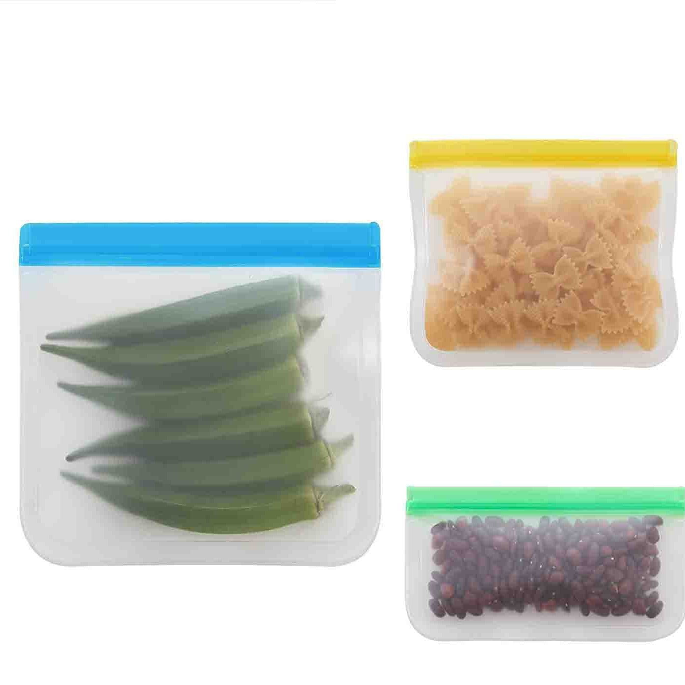 PEVA Transparent Food Storage Bags